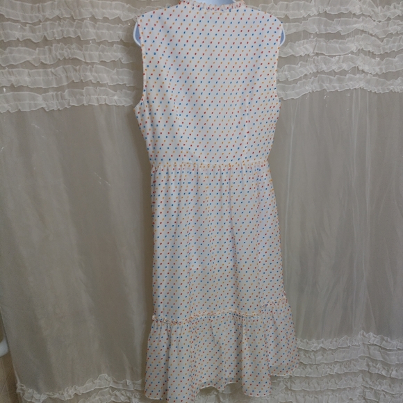 NWT New Draper James Swiss Dot Tiered Retro PRIDE Dress 14 - Picture 4 of 11
